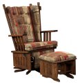 J. Mission Swivel Glider and Gliding Ottoman