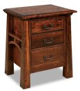 Artesa 3-Drawer Nightstand