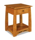 Boulder Creek 1-Drawer Open Nightstand