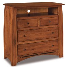 Boulder Creek 4-Drawer Media Chest