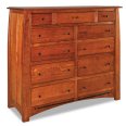 Boulder Creek 11-Drawer Double Chest