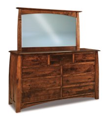 Boulder Creek 9-Drawer Dresser 73" Wide