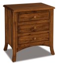 Carlisle 3-Drawer Nightstand 28" High