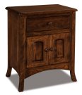 Carlisle 1-Drawer 2-Door Tall Nightstand