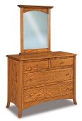 Carlisle 30" Wide Beveled Mirror