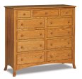 Carlisle 11-Drawer Double Chest