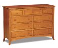 Carlisle 9-Drawer Jewelry Dresser with Arched Drawer