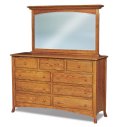 Carlisle 9-Drawer Mule Dresser