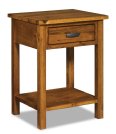 Flush Mission 1-Drawer Open Nightstand