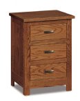 Flush Mission 3-Drawer Tall Nightstand
