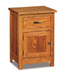 Flush Mission 1-Drawer 1-Door Tall Nightstand