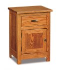 Flush Mission 1-Drawer 1-Door Tall Nightstand