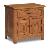 Flush Mission 1-Drawer 2-Door Nightstand