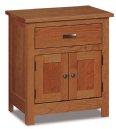 Flush Mission 1-Drawer 2-Door Tall Nightstand