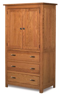 Flush Mission Armoire 3-Drawer