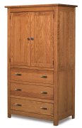 Flush Mission Armoire 3-Drawer