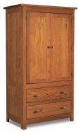 Flush Mission Armoire 2-Drawer