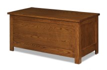 Flush Mission Blanket Chest with Cedar Bottom