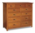 Flush Mission 11-Drawer Double Chest