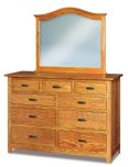 Flush Mission 9-Drawer Dresser (59" Wide)