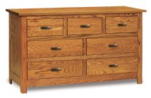 Flush Mission 7-Drawer Dresser (59" Wide)