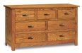 Flush Mission 7-Drawer Dresser (59" Wide)