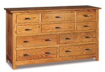 Flush Mission 10-Drawer Dresser