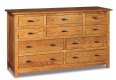 Flush Mission 10-Drawer Dresser