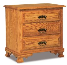 Hoosier Heritage 3-Drawer Nightstand