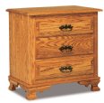 Hoosier Heritage 3-Drawer Nightstand
