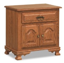 Hoosier Heritage 1-Drawer 2-Door Nightstand