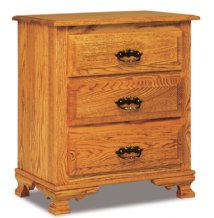 Hoosier Heritage 3-Drawer Tall Nightstand
