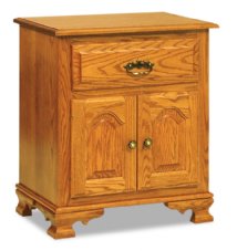 Hoosier Heritage 1-Drawer 2-Door Tall Nightstand