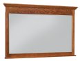 Hoosier Heritage Big Crown Mirror 58" Wide