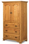 Hoosier Heritage 3-Drawer 2-Door Armoire