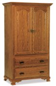Hoosier Heritage 2-Drawer 2-Door Armoire