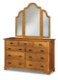 Hoosier Heritage 9-Drawer Dresser