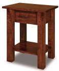 Heidi 1-Drawer Open Nightstand