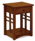 Kascade 1-Drawer Open Nightstand