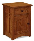 Kascade 1-Drawer 1-Door Nightstand