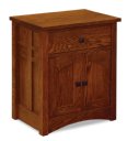 Kascade 1-Drawer 2-Door Tall Nightstand