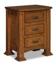 Lexington 3-Drawer Nightstand