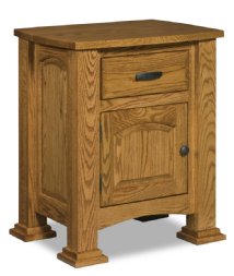 Lexington 1-Drawer 1-Door Nightstand