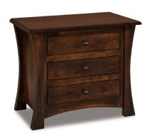 Matison 3-Drawer Short Nightstand