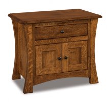 Matison 1-Drawer 2-Door Short Nightstand