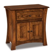 Matison 1-Drawer 2-Door Nightstand