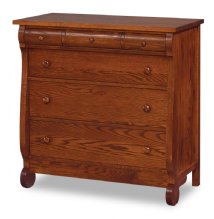 Old Classic Sleigh 6-Drawer Child's Chest