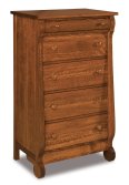 Old Classic Sleigh 5-Drawer Chest