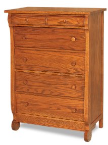 Old Classic Sleigh 6-Drawer Chest