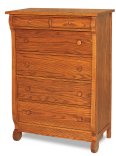 Old Classic Sleigh 6-Drawer Chest